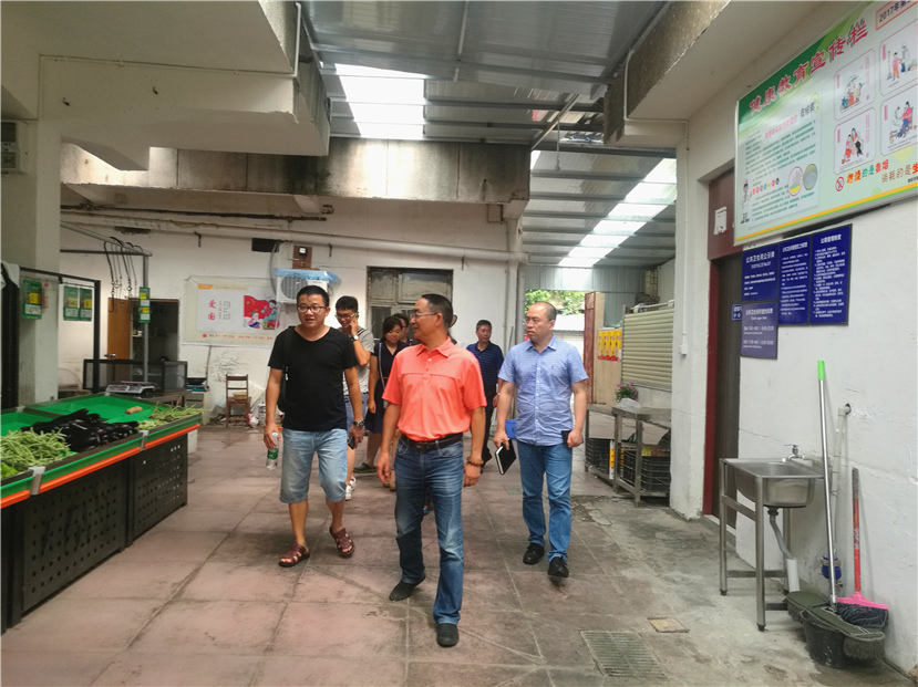 集團公司督導檢查迎國衛(wèi)復檢、創(chuàng)國文等創(chuàng)建準備工作