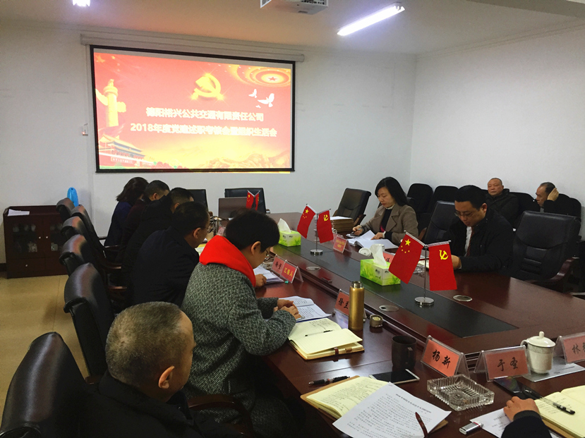集團(tuán)公司開展2018年度基層黨組織抓黨建、黨風(fēng)廉潔建設(shè)專項(xiàng)述職考核